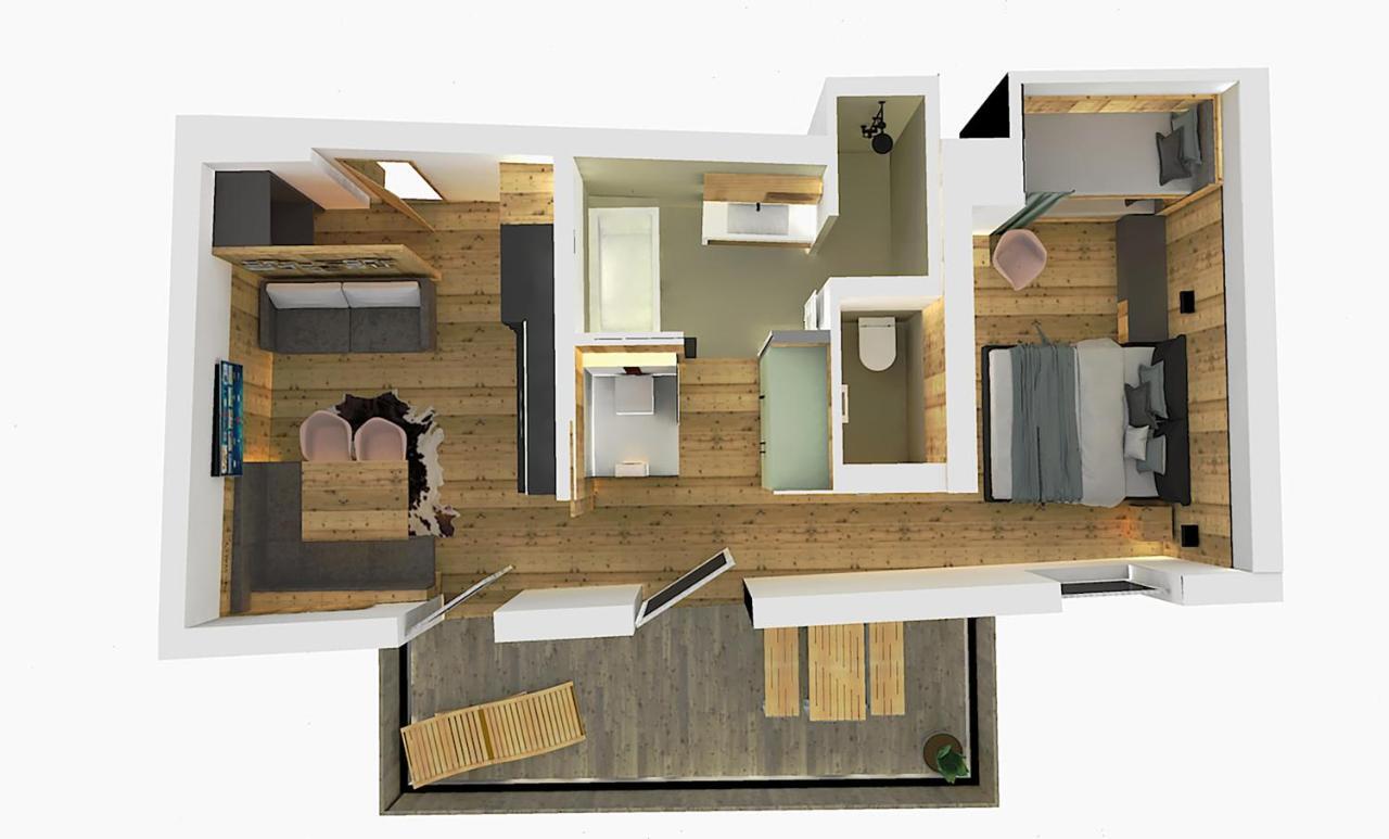 Wally Berg-Appartements Zams Eksteriør bilde